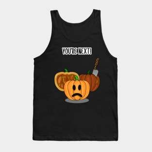 Halloween Pumpkin Horror Tank Top